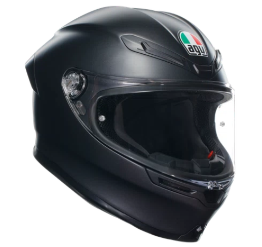 Мотошолом AGV K6 S Matt Black ECE2206 XS купити в Києві, доставка