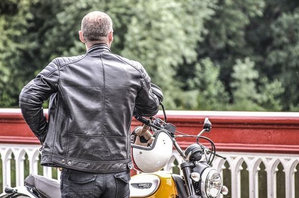 RST Roadster 2 CE Leather Jacket Vintage Black