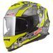 Мотошлем LS2 FF800 Storm 2 Cyborg Hi-Vis Yellow Grey S