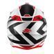 Мотошолом Kappa KV49R Evo Great Gloss white red black S
