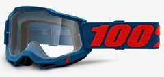 Маска кросова 100% ACCURI 2 Goggle Odeon - Clear Lens, Clear Lens