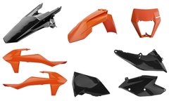 Пластик Polisport ENDURO kit - KTM (17-) Orange/Black KTM