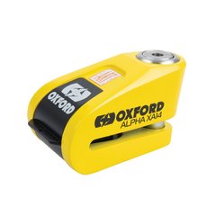 Замок на диск Oxford Alpha XA14 Alarm Disc Lock Yellow/Black