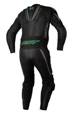 Комбінезони RST S1 CE Leather Suit - Black/Grey/Neon Green L