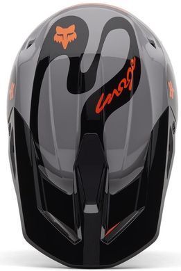 Шолом FOX V1 HELMET - EMOTION Steel Gray XXL