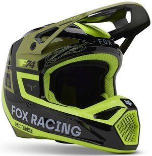Шолом FOX V1 HELMET RACE SPEC Pale Green XXL