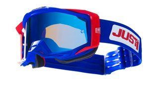 Маска кросова Just1 Iris 2.0 Suit Blue - Red - White Mirror Blue Lens