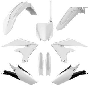 Пластик Polisport MX kit - Yamaha (19-) White Yamaha