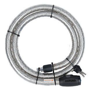 Трос от кражи Oxford Revolver 1.8m Silver 1.8 м