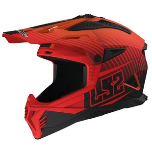 Мотошлем LS2 MX708 Fast 2 Dack Orange Red L