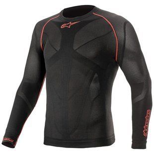 Термобілизна Alpinestars Ride Tech Summer V2 Long Black Red кофта XL/XXL