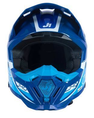 Мотошолом Just1 J40 Flash White Blue