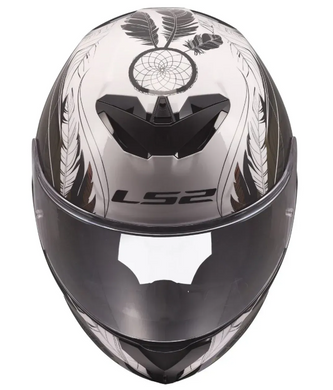 Мотошолом LS2 FF820 Rapid 3 Boho White Black Pink XS