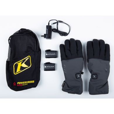 Мотоперчатки Klim Powerxross HTD Asphalt - Black M