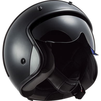 Мотошлем LS2 OF601 Bob Solid Gloss Black