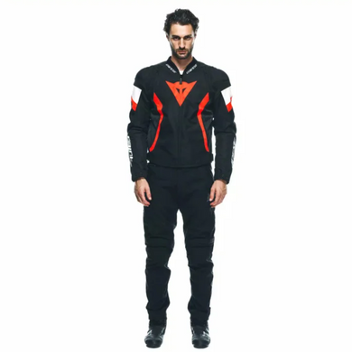 Мотокуртка Dainese AVRO 5 Textile Black/Red-Fluo/White M