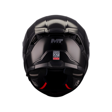 Мотошлем MT THUNDER 4 SV PURE A1 Gloss Black XS