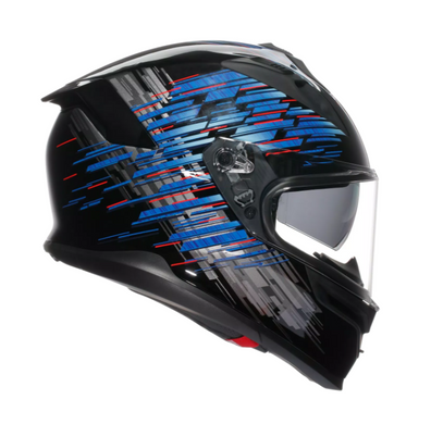 Мотошолом AGV K7 (E2206) GENISYS black/blue/grey L