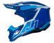 Мотошолом Just1 J40 Flash White Blue