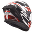 Мотошолом LS2 FF820 Rapid 3 Xtrem White Black Red S