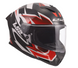Мотошолом LS2 FF820 Rapid 3 Xtrem White Black Red S