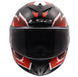 Мотошолом LS2 FF820 Rapid 3 Xtrem White Black Red S