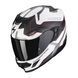Мотошлем SCORPION EXO-520 EVO AIR ELAN Matt White Silver Red S