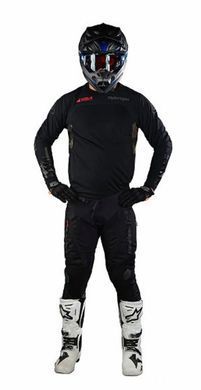 Мото Джерсі TLD Scout SE Jersey SYSTEMS BRUSHED CAMO BLk/MILITARY GREEN L