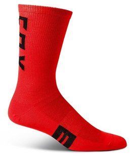 Мотошкарпетки FOX 8" FLEXAIR MERINO SOCK Flo Red, L/XL