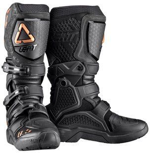 Мотоботи LEATT 8.5 HydraDri Adventure Boot Black 9
