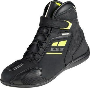 Мотоботи LS2 Garra Man Boots WP Black Hi-Vis Yellow