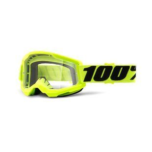Маска кросова 100% STRATA Goggle II Yellow - Clear Lens