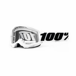 Мотоочки 100% STRATA Goggle II Everest - Clear Lens