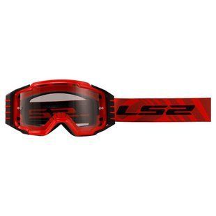 Маска кросова LS2 Charger Pro Goggle Red with Clear Visor