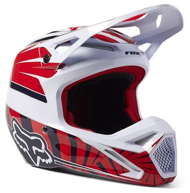 Мотошлем FOX YTH V1 GOAT Helmet Red YS