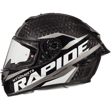 Мотошлем MT RAPIDE Pro Carbon Gloss Grey L