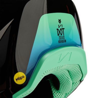 Мотошолом FOX V1 BALLAST HELMET Black, M