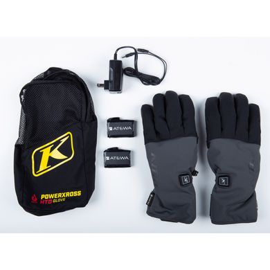Мотоперчатки Klim Powerxross HTD Asphalt - Black XL
