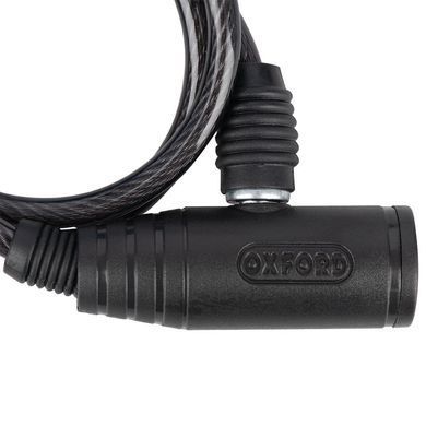 Oxford Bumper Cable Lock Smoke 6mm x 600mm