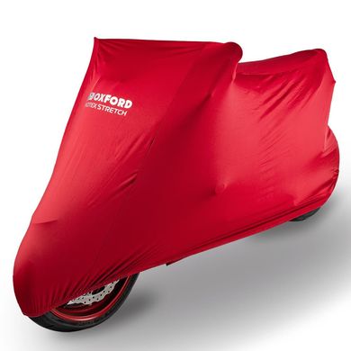 Моточехол Oxford Protex Stretch Indoor Premium Cover Red S