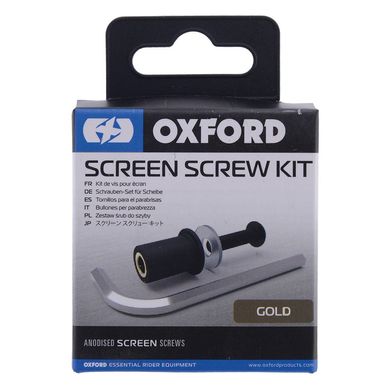 Oxford Screen Screw - Gold