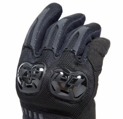Мотоперчатки Dainese MIG 3 AIR TEX GLOVES BLACK BLACK L
