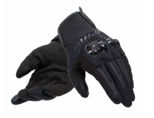 Мотоперчатки Dainese MIG 3 AIR TEX GLOVES BLACK BLACK L