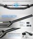 Мото кермо ODI MX Handlebars, "CFT" Podium, McGrath - 902 Black