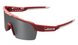 Очки Just1 Sniper Urban Dark Red-white With Silver Mirror Lens