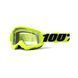 Мотоочки 100% STRATA Goggle II Yellow - Clear Lens