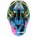 Мотошолом LS2 MX708 Fast 2 GROTESK Blue Pink Green L