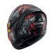 Мотошолом Shark Spartan RS Shaytan Mat Black Red Grey M
