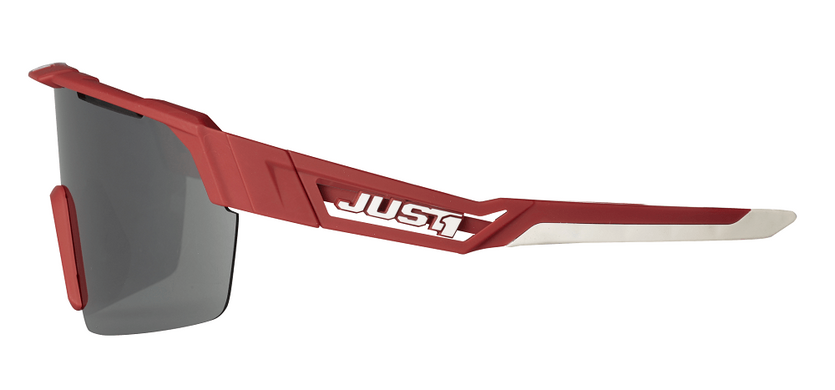 Очки Just1 Sniper Urban Dark Red-white With Silver Mirror Lens