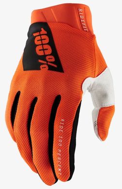 Перчатки Ride 100% RIDEFIT Glove Fluo Orange M (9)